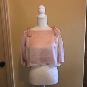 💞💝💕FOREVER 21 Off-Shoulder Tie Top